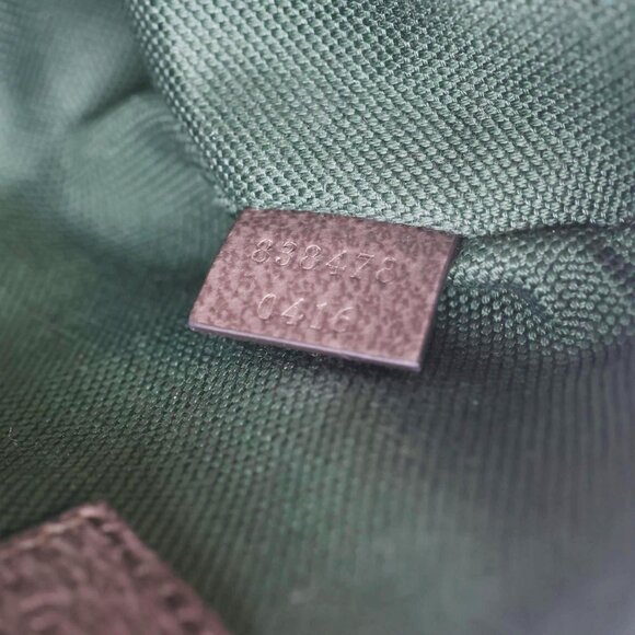 Gucci Ophidia Mini GG Supreme Canvas Boston Shoulder Bag Beige 838478 - Picture 13 of 13